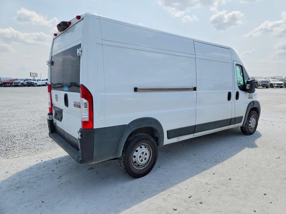 63998146 :رقم المزاد ، 3C6LRVDG0ME543585 vin ، 2021 Ram Promaster 2500 مزاد بيع