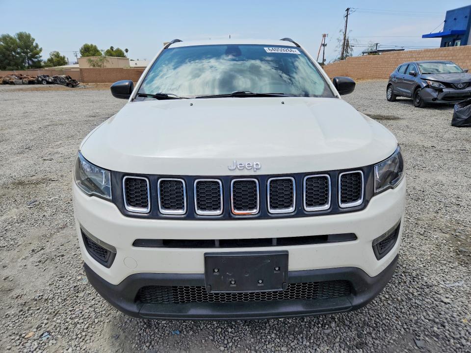 Продажа на аукционе авто 2018 Jeep Compass, vin: 3C4NJCABXJT123586, номер лота: 64059266