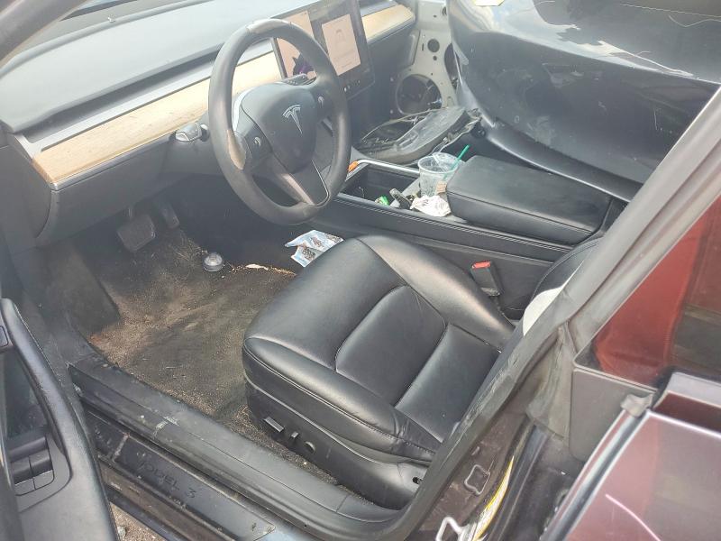 64896686 :رقم المزاد ، 5YJ3E1EB1NF291065 vin ، 2022 Tesla Model 3 مزاد بيع