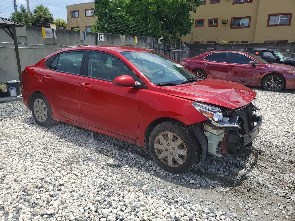 2021 Kia Rio მანქანა იყიდება აუქციონზე, vin: 3KPA24AD9ME426273, აუქციონის ნომერი: 63352366