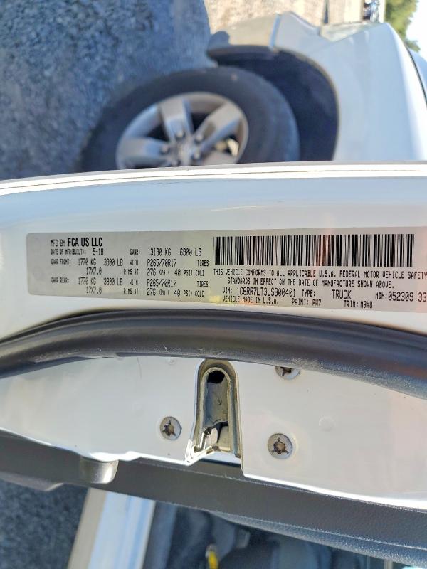 Продажа на аукционе авто 2018 Ram 1500, vin: 1C6RR7LT3JS300401, номер лота: 65348276