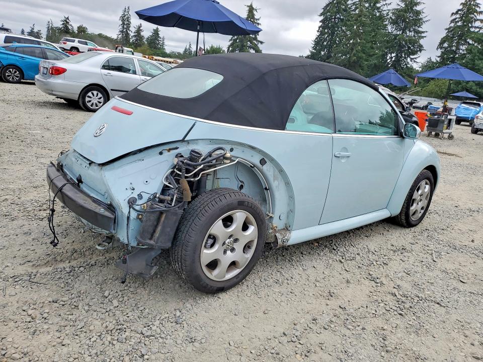 64728736 :رقم المزاد ، 3VWCK21Y23M331250 vin ، 2003 Volkswagen New Beetle مزاد بيع