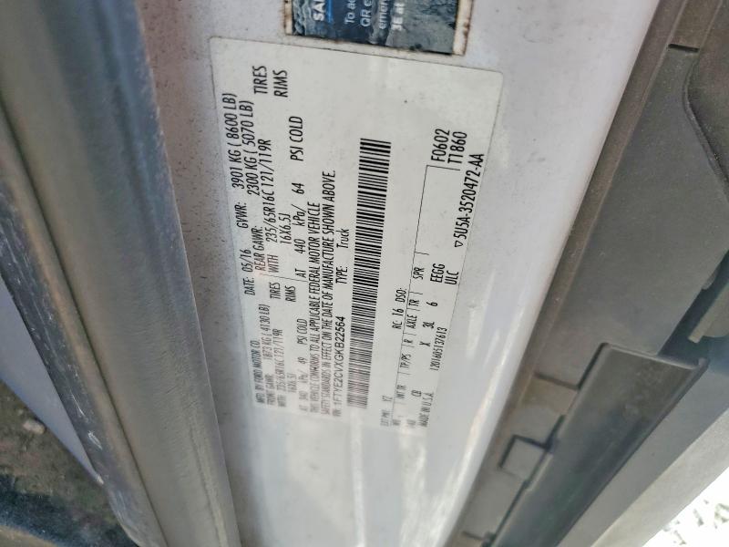 2016 Ford Transit მანქანა იყიდება აუქციონზე, vin: 1FTYE2CVXGKB22564, აუქციონის ნომერი: 65962986