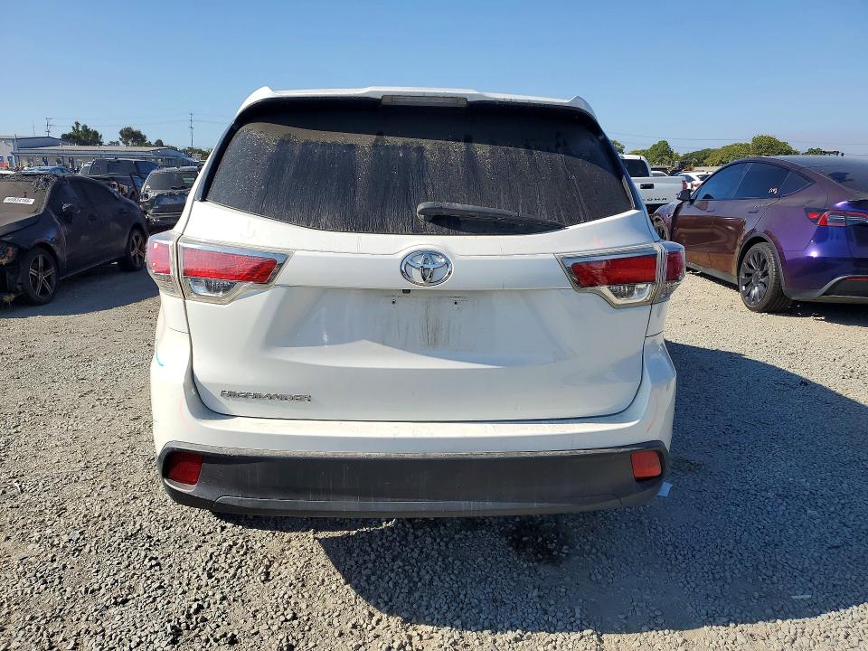 2016 Toyota Highlander მანქანა იყიდება აუქციონზე, vin: 5TDZARFH9GS019434, აუქციონის ნომერი: 65860976