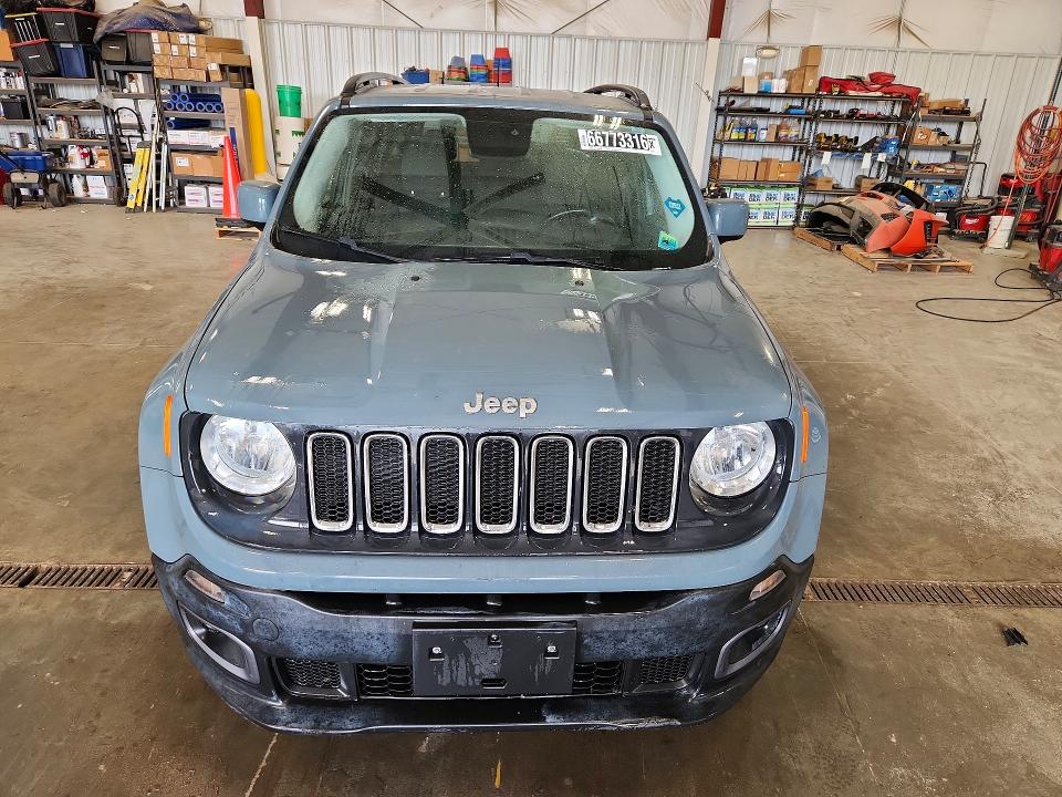 2017 Jeep Renegade მანქანა იყიდება აუქციონზე, vin: ZACCJBBB1HPF29919, აუქციონის ნომერი: 66773316