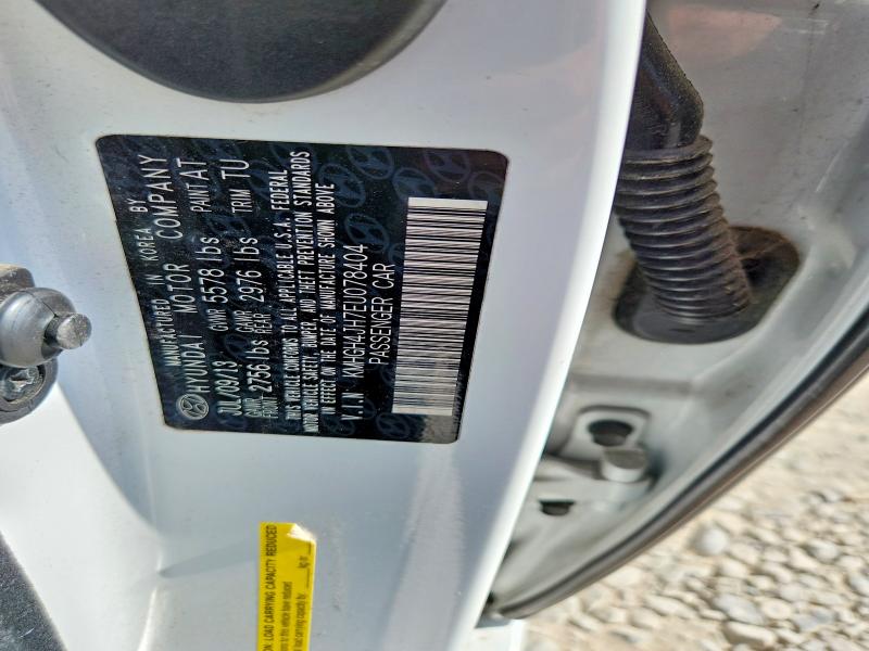 65944396 :رقم المزاد ، KMHGH4JH7EU078404 vin ، 2014 Hyundai Equus مزاد بيع