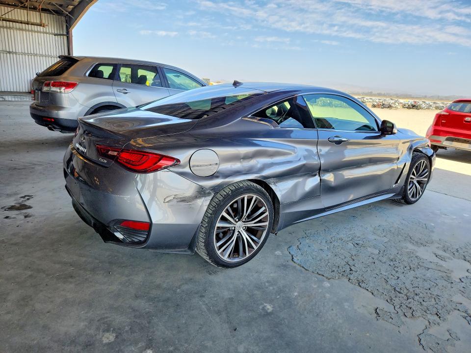 64585136 :رقم المزاد ، JN1CV7EL7HM320093 vin ، 2017 Infiniti Q60 مزاد بيع
