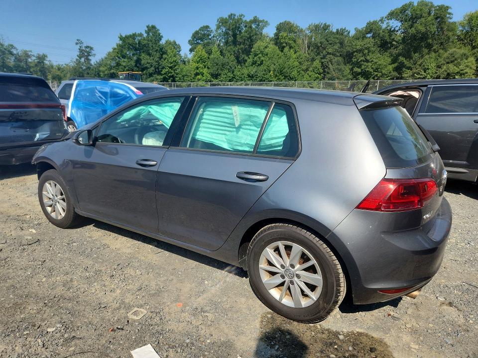 65115116 :رقم المزاد ، 3VW217AU6FM010244 vin ، 2015 Volkswagen Golf مزاد بيع