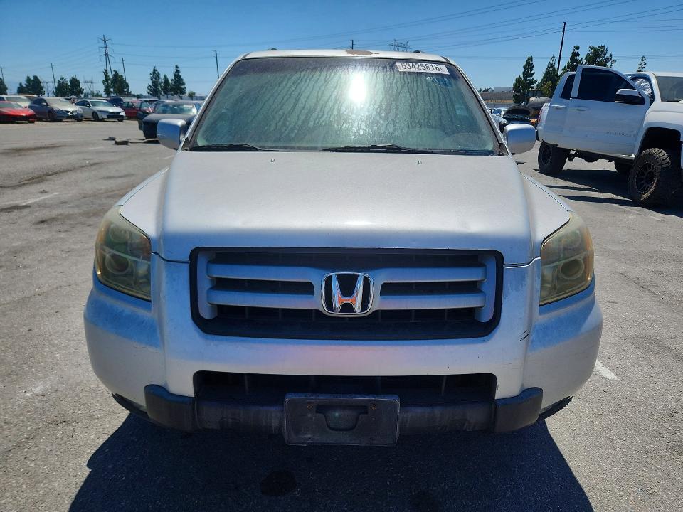 2006 Honda Pilot მანქანა იყიდება აუქციონზე, vin: 5FNYF28576B027221, აუქციონის ნომერი: 63425816