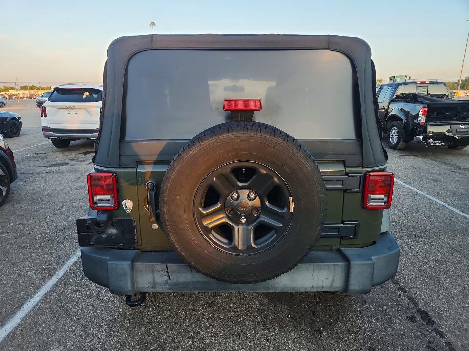 Продажа на аукционе авто 2015 Jeep Wrangler, vin: 1C4AJWAG1FL642752, номер лота: 66568476
