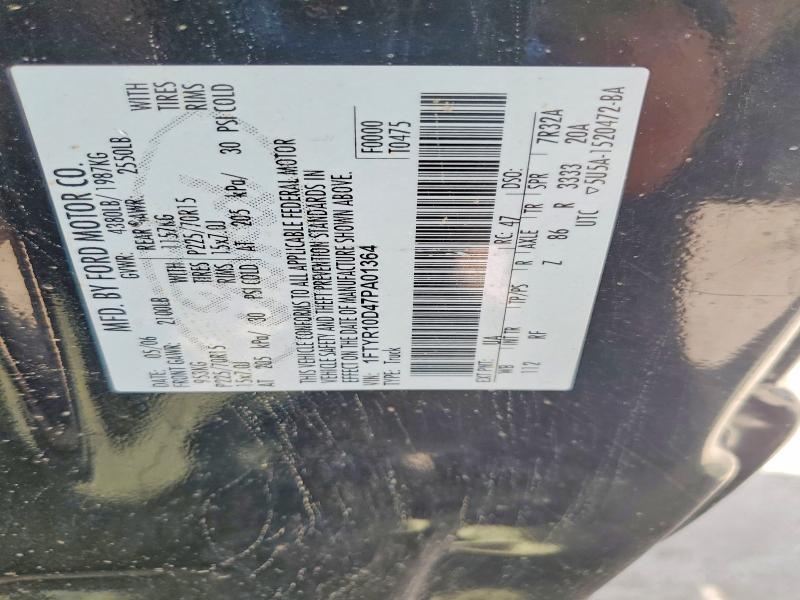 Aukcja sprzedaży 2007 Ford Ranger, vin: 1FTYR10D47PA01364, numer aukcji: 65855976
