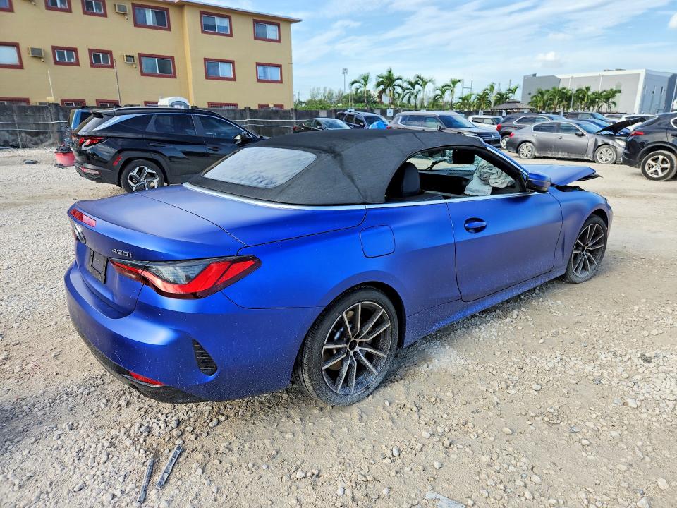 2025 Bmw 430i მანქანა იყიდება აუქციონზე, vin: WBA33DB05SCT11429, აუქციონის ნომერი: 65881196