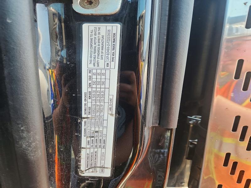 2015 Peterbilt 579 მანქანა იყიდება აუქციონზე, vin: 1XPBD49X2FD203606, აუქციონის ნომერი: 64461476
