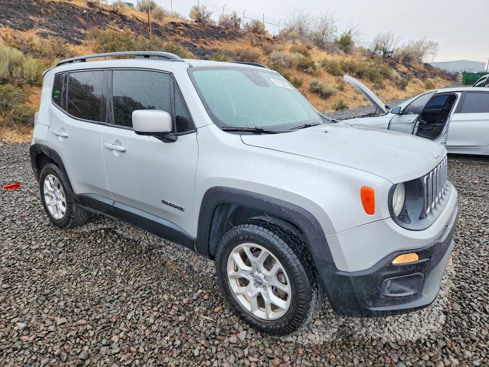 2018 Jeep Renegade მანქანა იყიდება აუქციონზე, vin: ZACCJBBB4JPG77133, აუქციონის ნომერი: 67152946