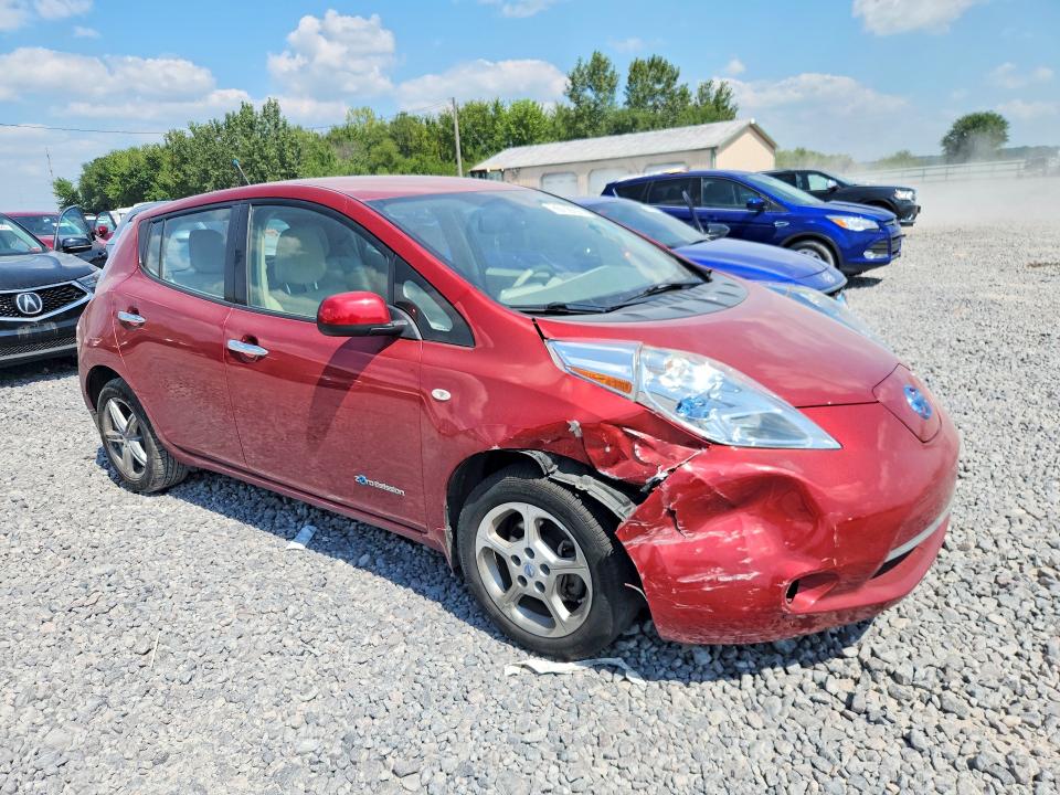 66709226 :رقم المزاد ، JN1AZ0CP1CT023781 vin ، 2012 Nissan Leaf مزاد بيع
