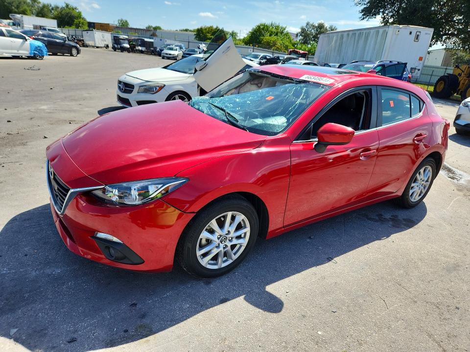 66349846 :رقم المزاد ، 3MZBM1M75FM139389 vin ، 2015 Mazda 3 مزاد بيع