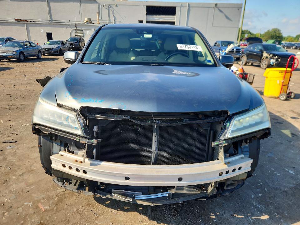2016 Acura Mdx მანქანა იყიდება აუქციონზე, vin: 5FRYD4H42GB035025, აუქციონის ნომერი: 63730116