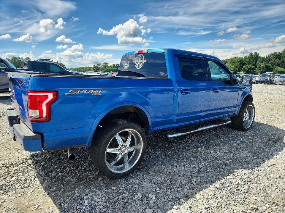 64205176 :رقم المزاد ، 1FTFW1EG5FKD61113 vin ، 2015 Ford F150 مزاد بيع