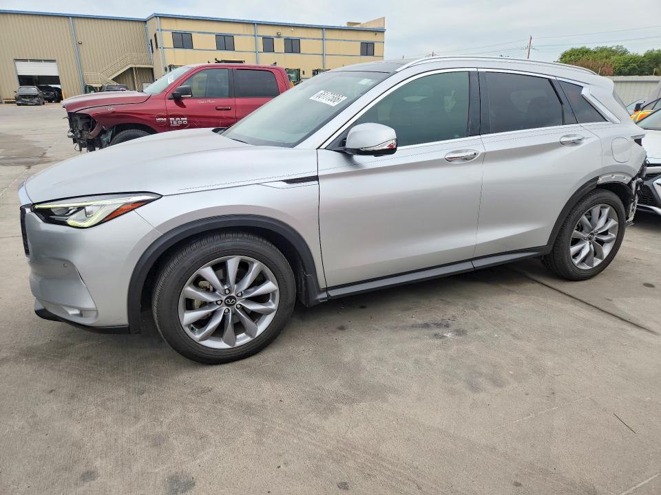 65177586 :رقم المزاد ، 3PCAJ5CA4MF107448 vin ، 2021 Infiniti Qx50 مزاد بيع