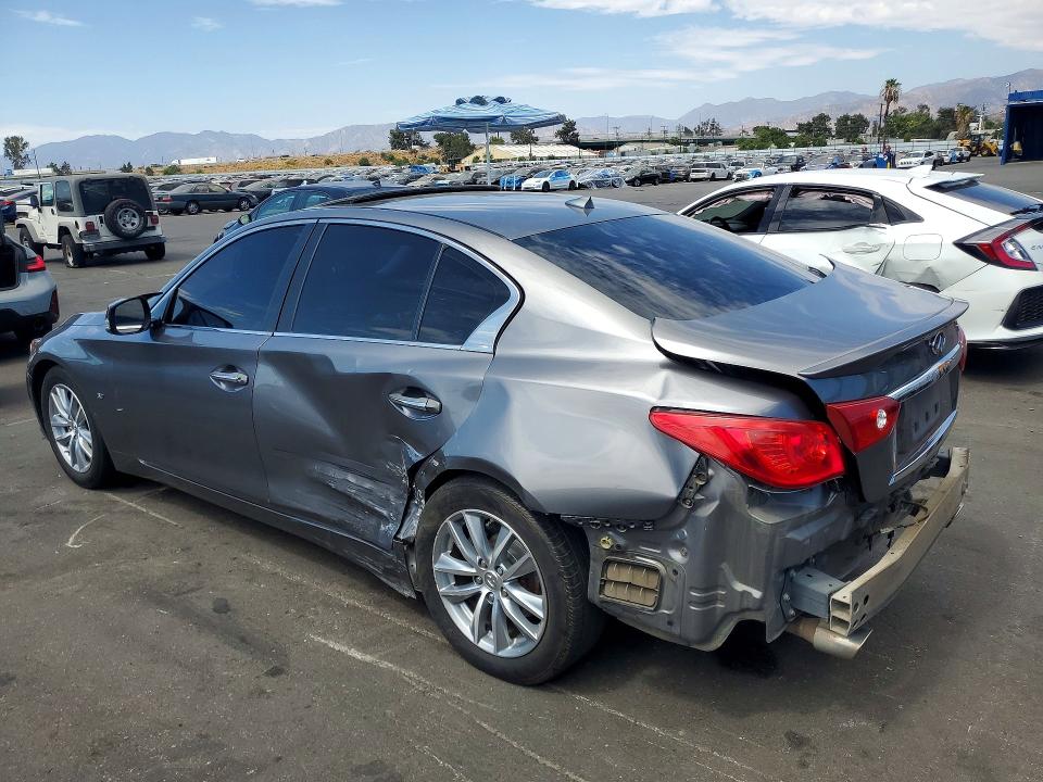 2015 Infiniti Q50 მანქანა იყიდება აუქციონზე, vin: JN1BV7AP9FM339553, აუქციონის ნომერი: 64612326