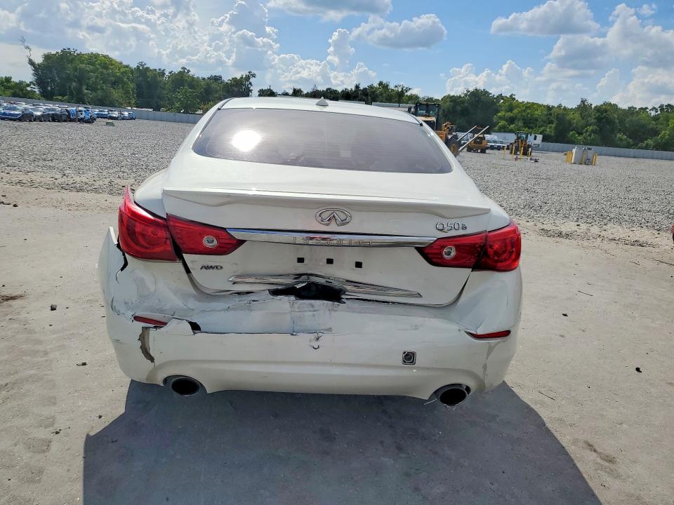 64653836 :رقم المزاد ، JN1BV7AR1FM419916 vin ، 2015 Infiniti Q50 مزاد بيع