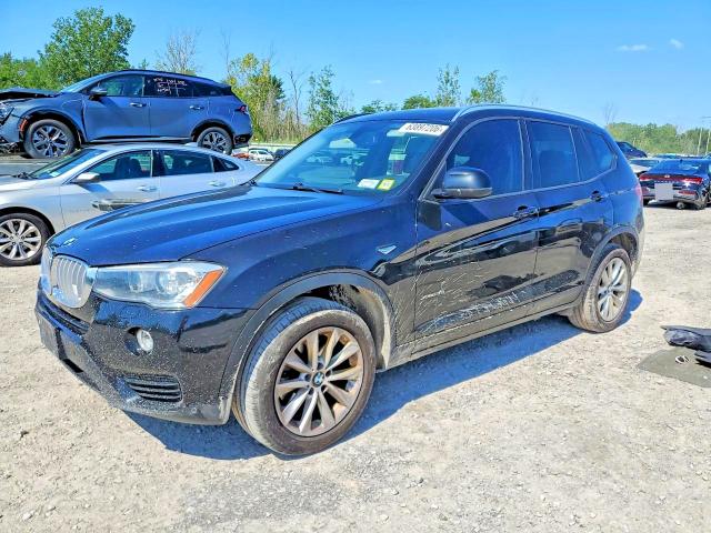 2015 Bmw X3 მანქანა იყიდება აუქციონზე, vin: 5UXWX9C55F0D50879, აუქციონის ნომერი: 63897206