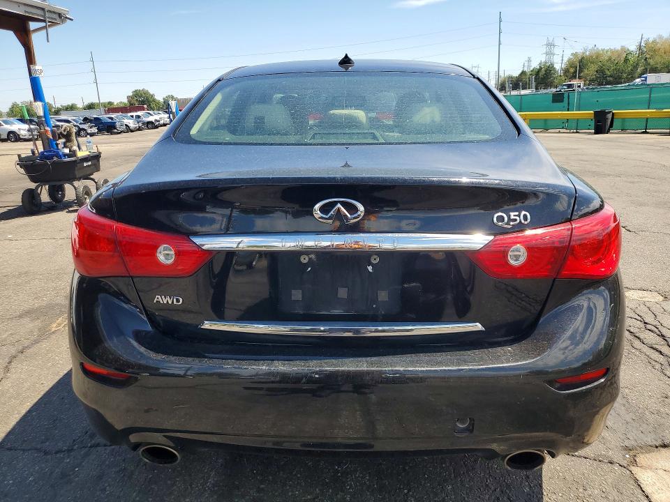 Продаж на аукціоні авто 2014 Infiniti Q50, vin: JN1BV7AR0EM703522, номер лоту: 66822346