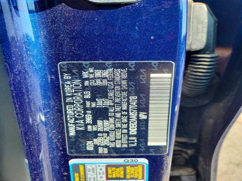 63991086 :رقم المزاد ، KNDER2AA8S7704018 vin ، 2025 Kia Seltos مزاد بيع