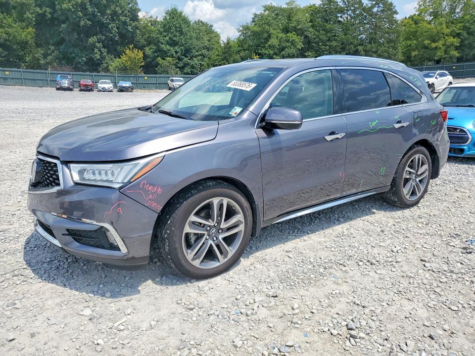 65368576 :رقم المزاد ، 5J8YD4H81JL011955 vin ، 2018 Acura Mdx مزاد بيع