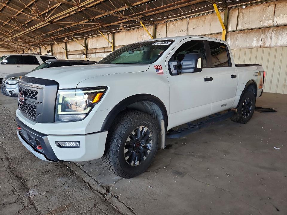 2024 Nissan Titan მანქანა იყიდება აუქციონზე, vin: 1N6AA1ED4RN107553, აუქციონის ნომერი: 61448676
