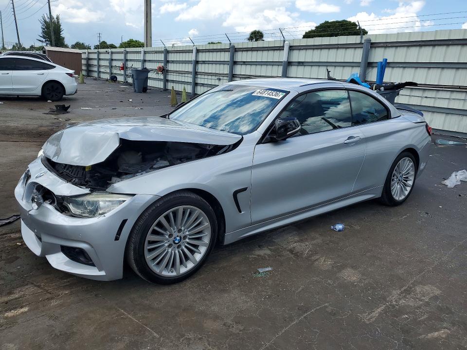 64814536 :رقم المزاد ، WBA3V7C54FP772660 vin ، 2015 Bmw 428 مزاد بيع