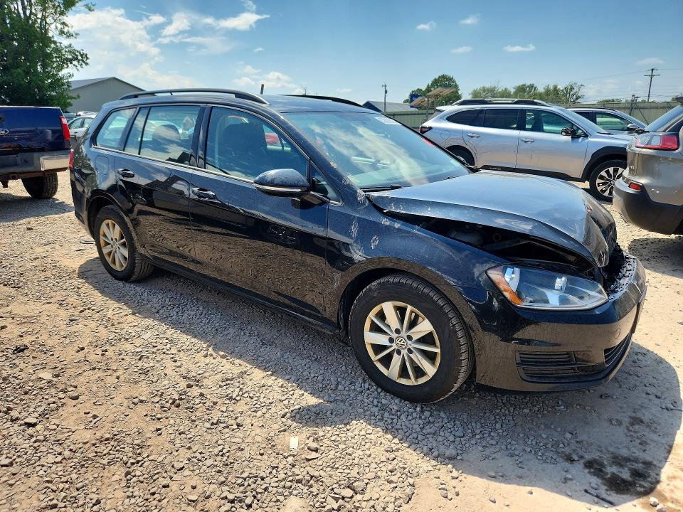 2017 Volkswagen Golf Sportwagen მანქანა იყიდება აუქციონზე, vin: 3VWC17AU6HM507821, აუქციონის ნომერი: 63829826