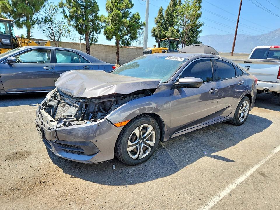 2017 Honda Civic მანქანა იყიდება აუქციონზე, vin: 19XFC2F55HE018593, აუქციონის ნომერი: 63889976