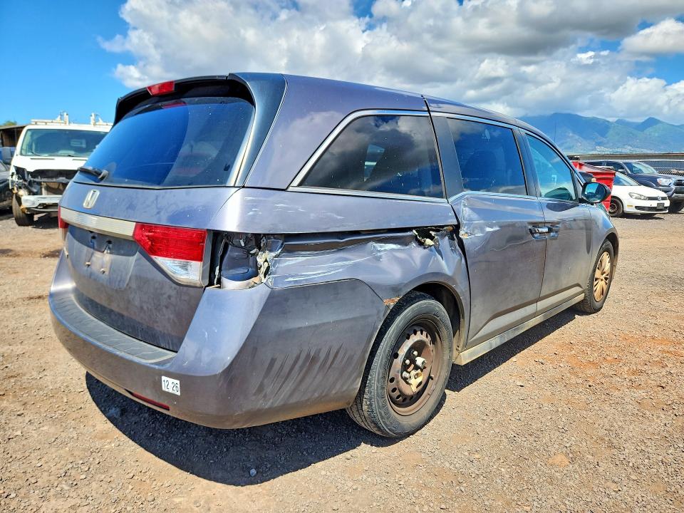 2015 Honda Odyssey მანქანა იყიდება აუქციონზე, vin: 5FNRL5H22FB041158, აუქციონის ნომერი: 66249466