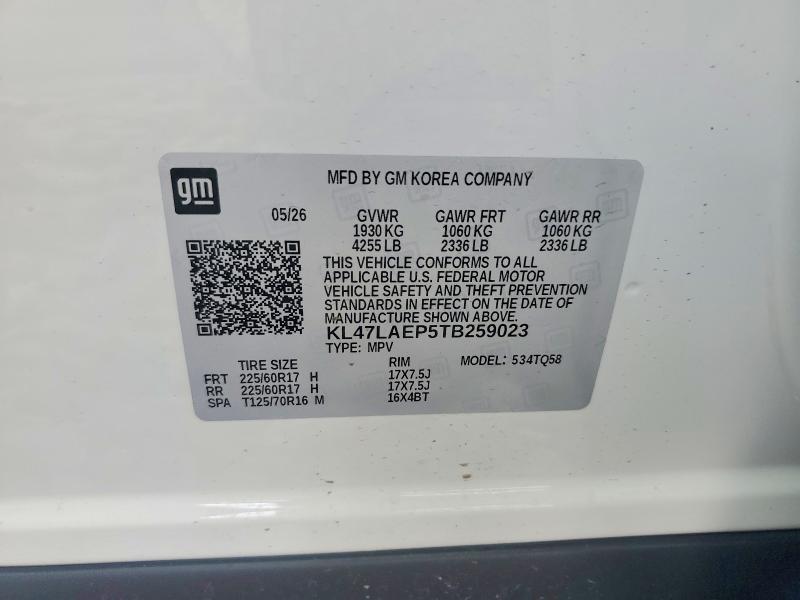 Продажа на аукционе авто 2026 Buick Envista, vin: KL47LAEP5TB259023, номер лота: 66839866