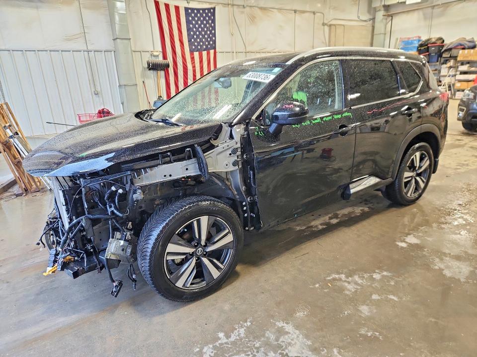 2021 Nissan Rogue მანქანა იყიდება აუქციონზე, vin: JN8AT3DD5MW312641, აუქციონის ნომერი: 63008736