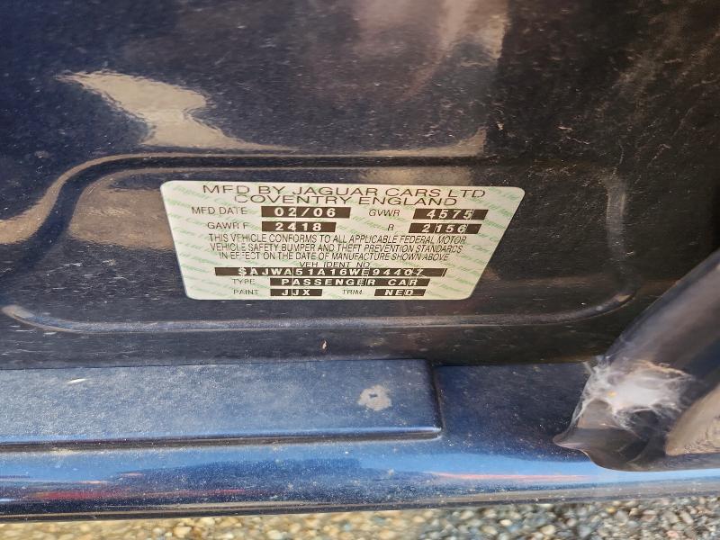 Aukcja sprzedaży 2006 Jaguar X-type, vin: SAJWA51A16WE94407, numer aukcji: 66589136