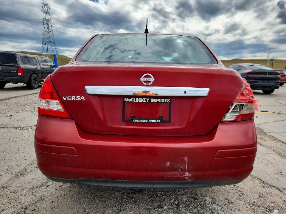 2010 Nissan Versa მანქანა იყიდება აუქციონზე, vin: 3N1BC1AP0AL408359, აუქციონის ნომერი: 67197696