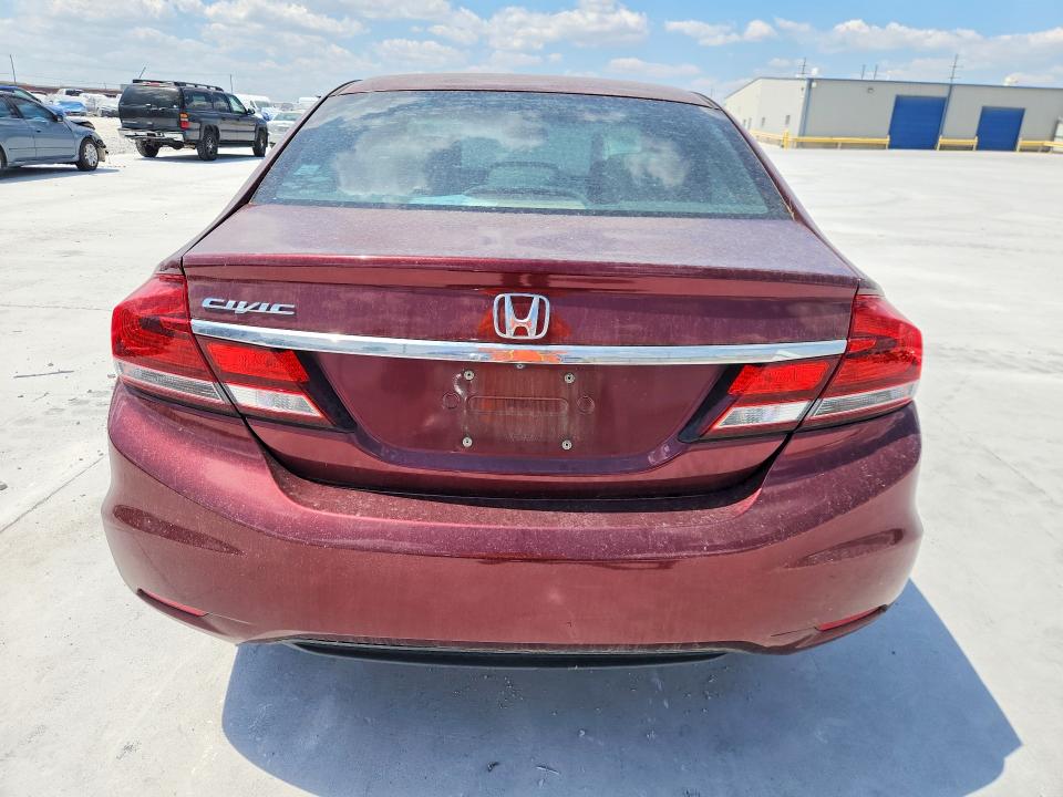 Auction sale of the 2013 Honda Civic, vin: 2HGFB2F86DH541778, lot number: 67206526