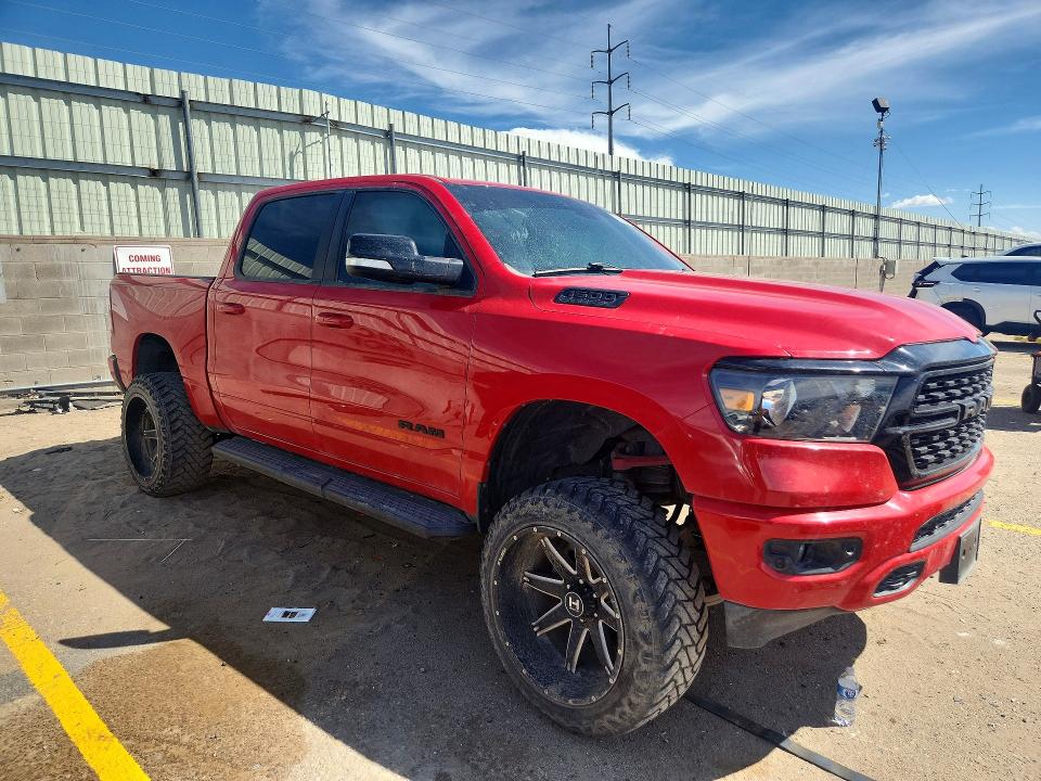 2022 Ram 1500 მანქანა იყიდება აუქციონზე, vin: 1C6RREFT0NN253428, აუქციონის ნომერი: 66609456