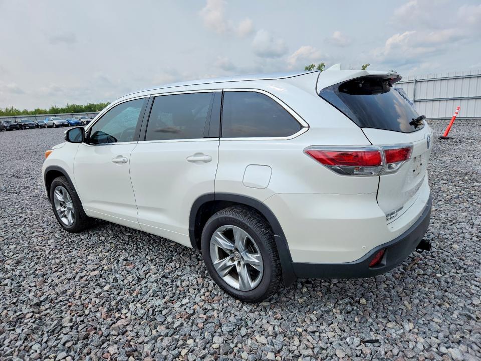 2015 Toyota Highlander მანქანა იყიდება აუქციონზე, vin: 5TDDKRFH1FS220718, აუქციონის ნომერი: 63769536