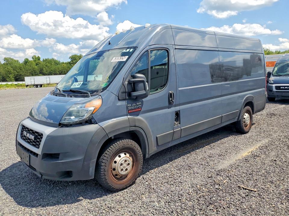63836326 :رقم المزاد ، 3C6URVJG2LE142322 vin ، 2020 Ram Promaster 3500 مزاد بيع