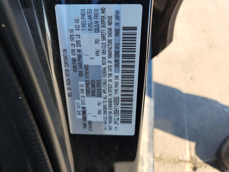 Продажа на аукционе авто 2017 Mazda 6, vin: JM1GL1U59H1148655, номер лота: 66949036