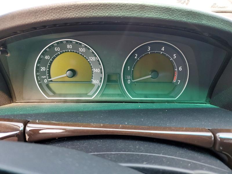 2007 Bmw 750 მანქანა იყიდება აუქციონზე, vin: WBAHN83597DT66565, აუქციონის ნომერი: 63806296