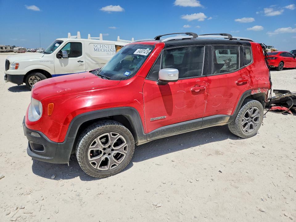 64931476 :رقم المزاد ، ZACCJBDT6FPB32645 vin ، 2015 Jeep Renegade مزاد بيع