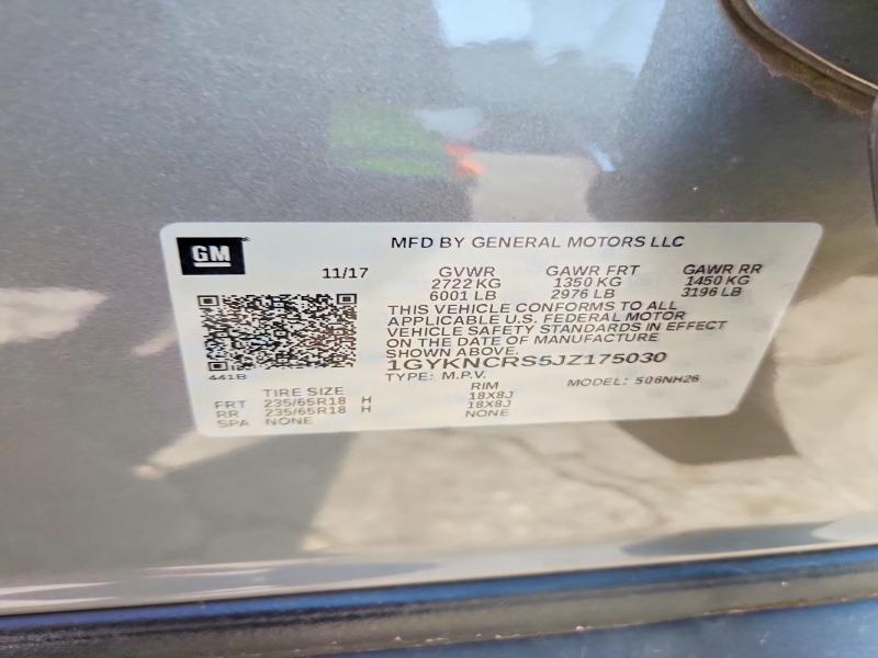 Aukcja sprzedaży 2018 Cadillac Xt5, vin: 1GYKNCRS5JZ175030, numer aukcji: 64401936