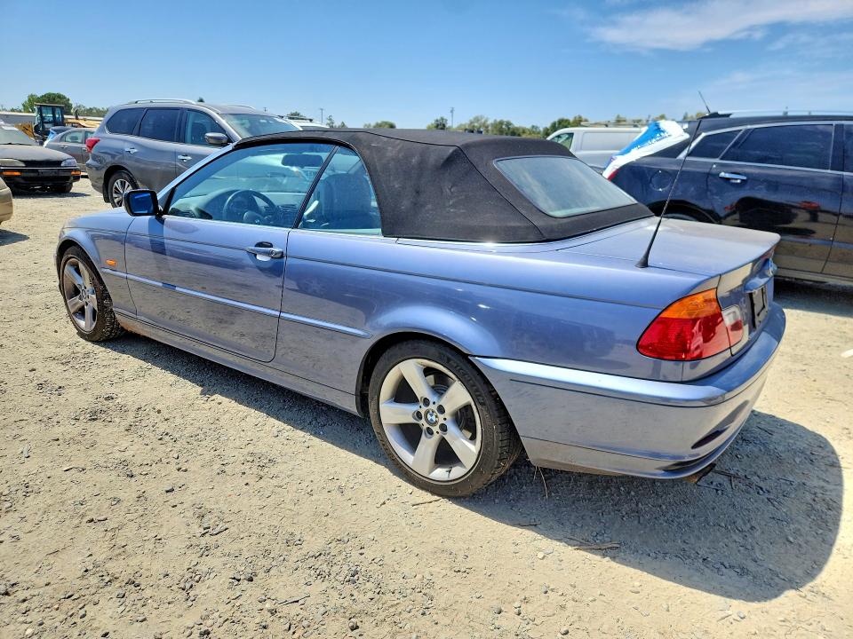62132406 :رقم المزاد ، WBABS33472JY42427 vin ، 2002 Bmw 325 مزاد بيع