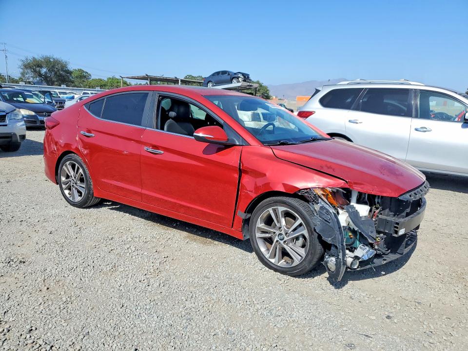 2017 Hyundai Elantra მანქანა იყიდება აუქციონზე, vin: 5NPD84LF0HH033502, აუქციონის ნომერი: 63684806