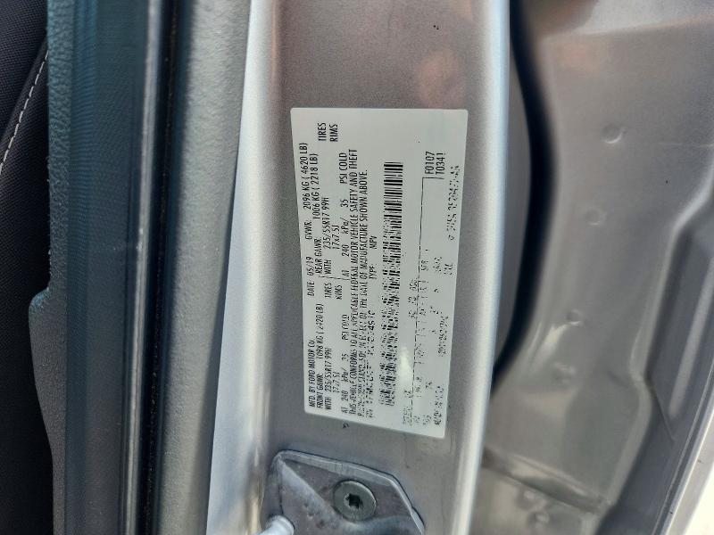 63616676 :رقم المزاد ، 1FMCU0F71KUB94910 vin ، 2019 Ford Escape مزاد بيع