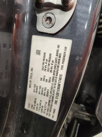66065036 :رقم المزاد ، 5YJ3E1EB6NF174615 vin ، 2022 Tesla Model 3 مزاد بيع